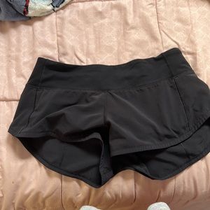 Black Lululemon size 4 shorts